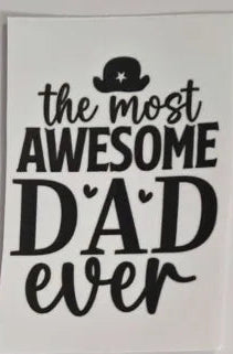 Dad Decal