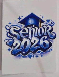 Senior 2026 Decal