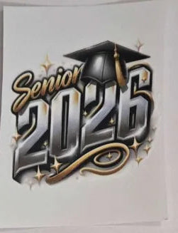 Senior 2026 Decal