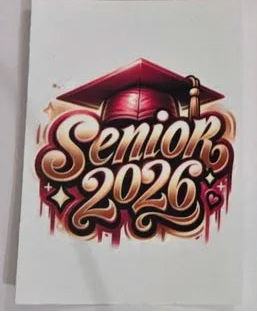 Senior 2026 Decal