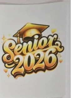 Senior 2026 Decal