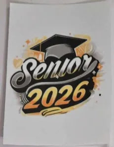 Senior 2026 Decal