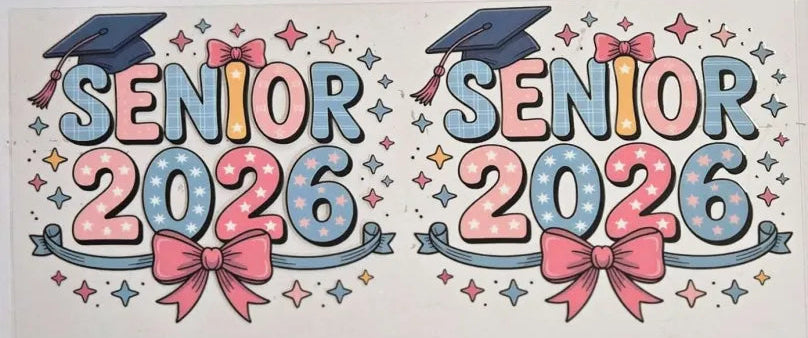 Senior 2026 Decal
