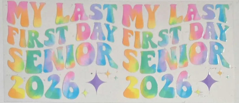 Senior 2026 Decal