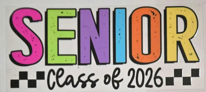 Senior 2026 Decal
