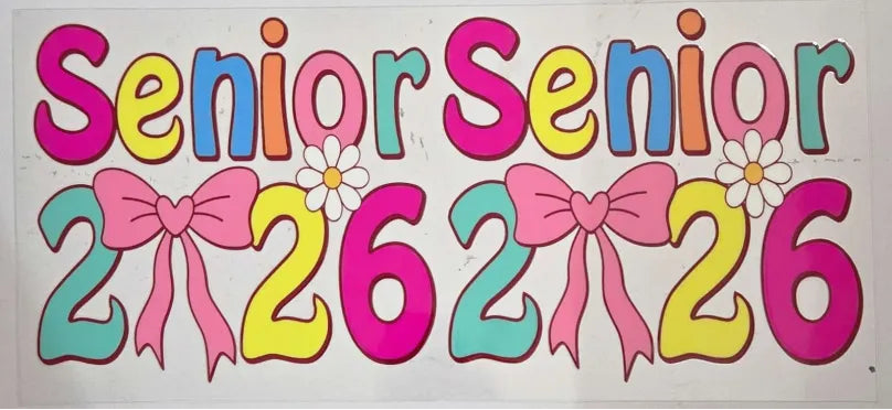 Senior 2026 Decal