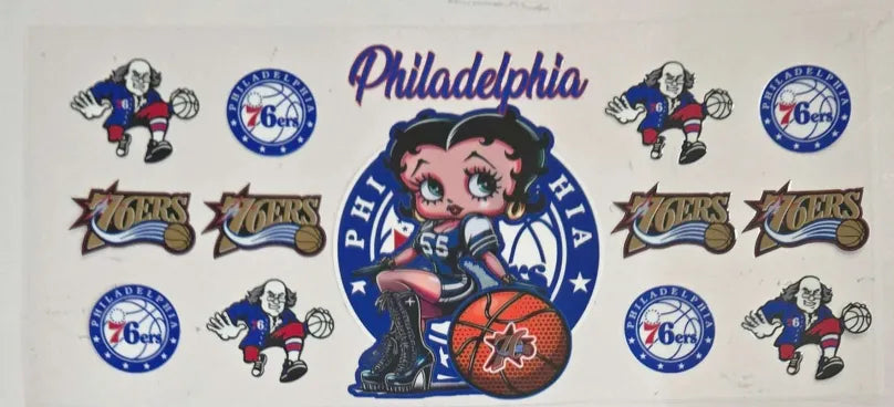 76ers Decal