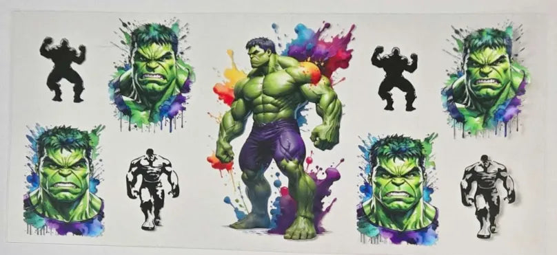 Superhero/Villians Decal