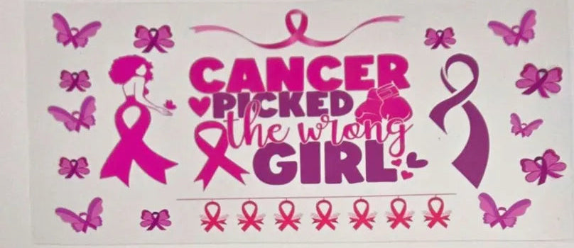 Cancer Awareness Decal