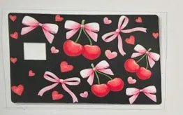 Cherry and Bow Credit Card Cover