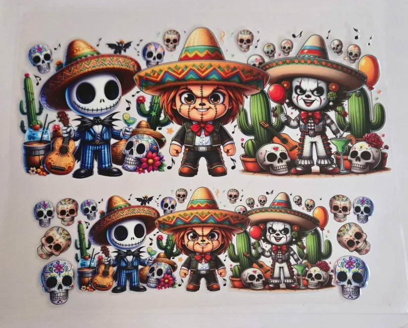 Halloween 40 Oz Decal