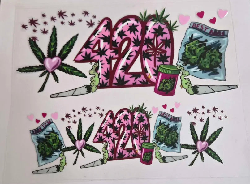 420 40 Oz Decal