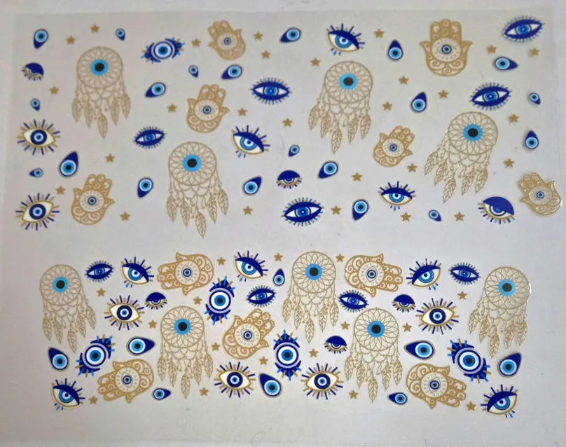 Evil Eye 40 Oz Decal