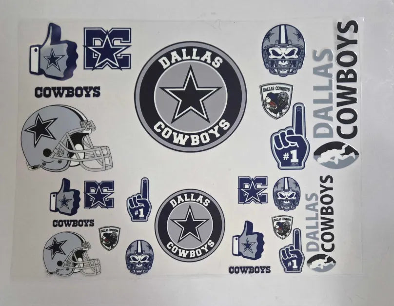 Cowboys 40 Oz Decal