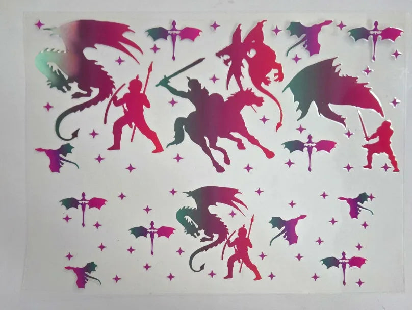 Fantasy 40 Oz Decal
