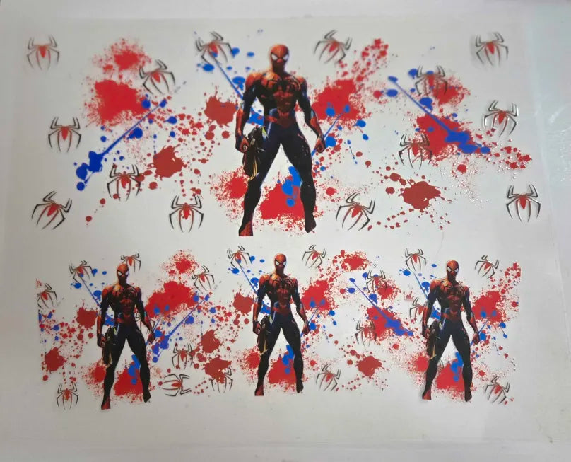 Superhero 40 Oz Decal